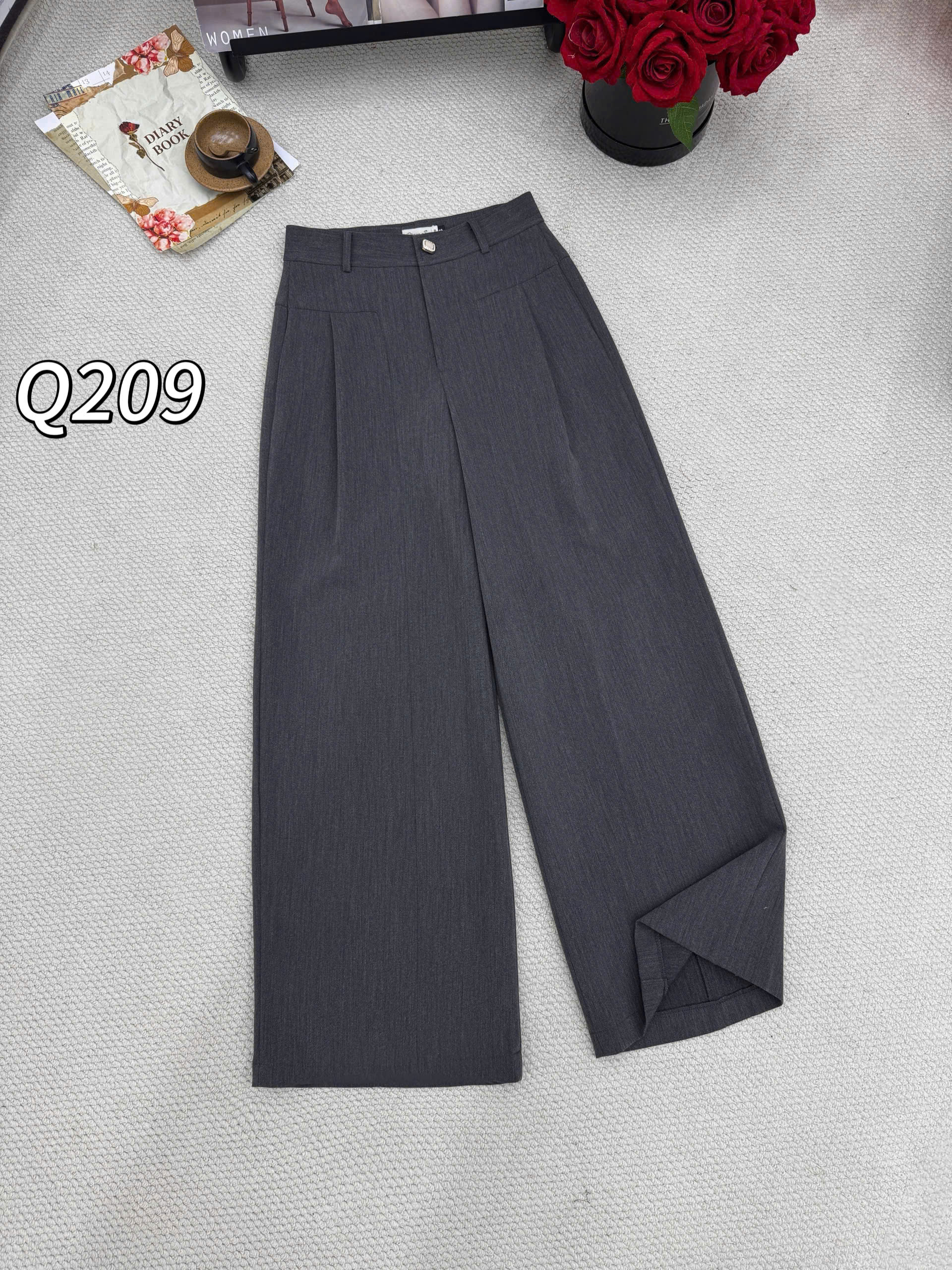 Q209 Quần xuông cúc ngọc