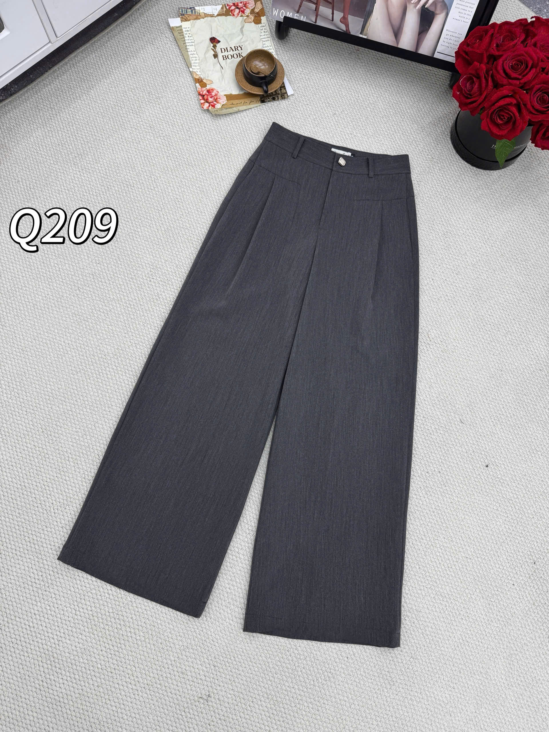 Q209 Quần xuông cúc ngọc