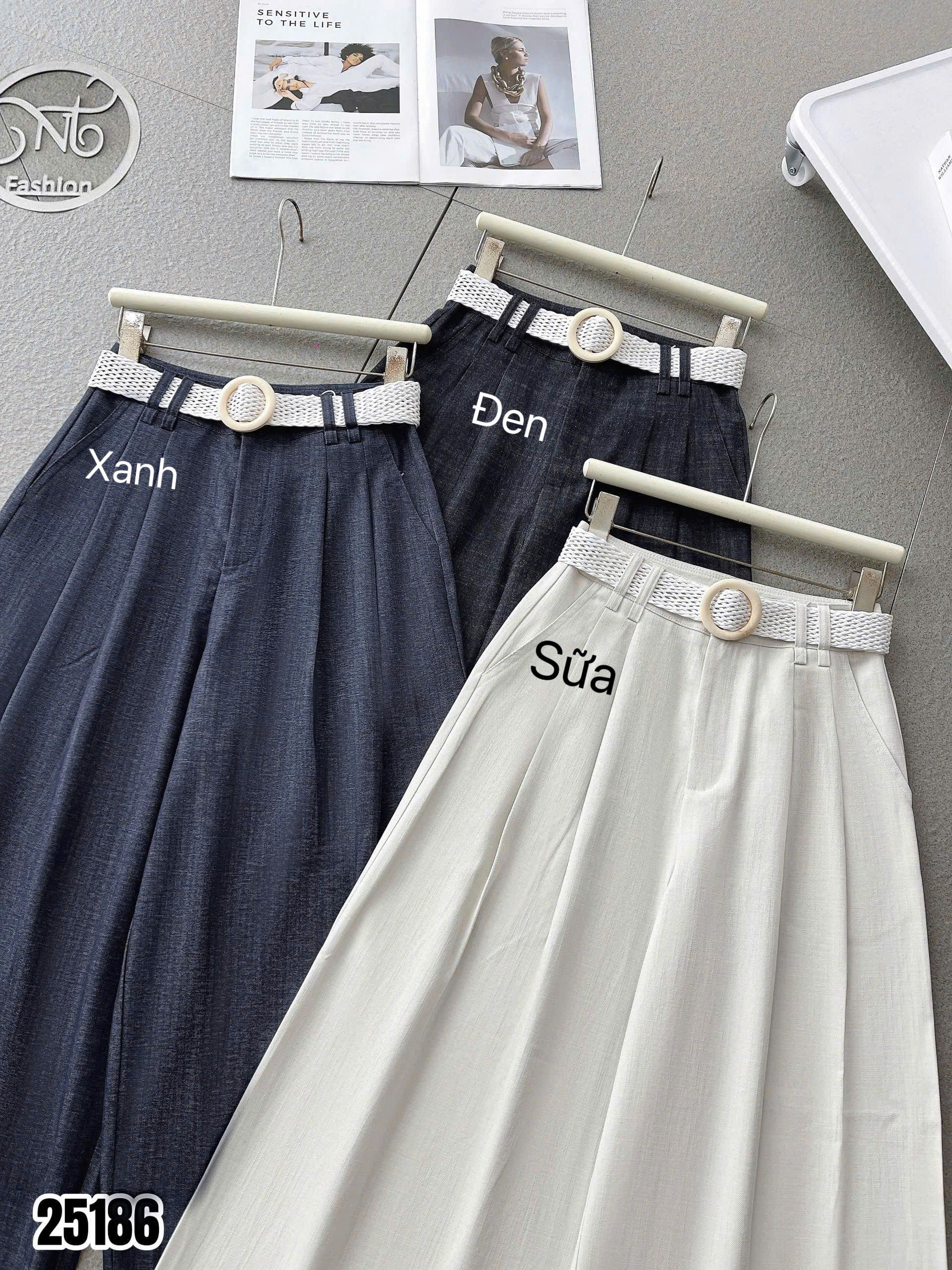 Q25186 quần QC redlip đai tròn