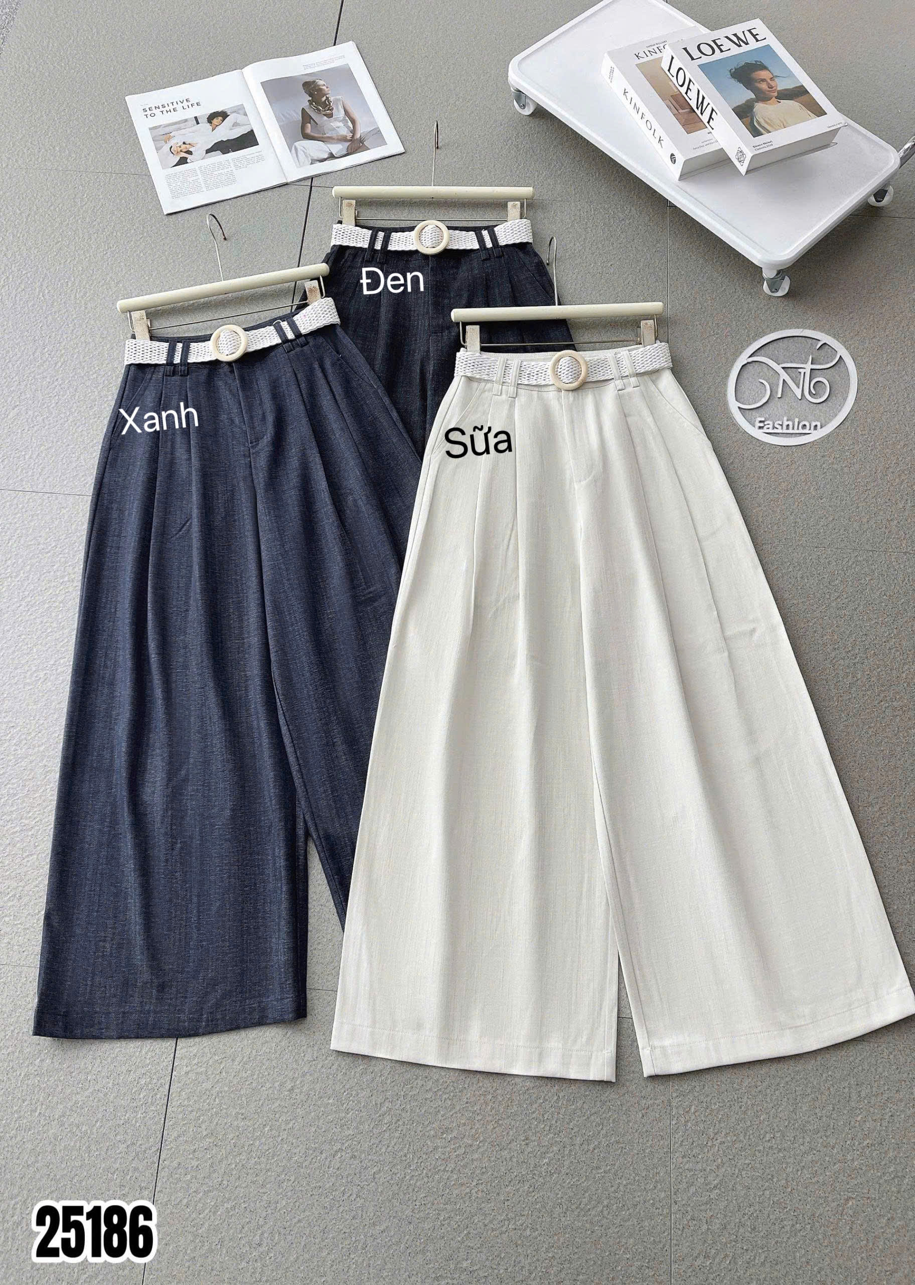 Q25186 quần QC redlip đai tròn