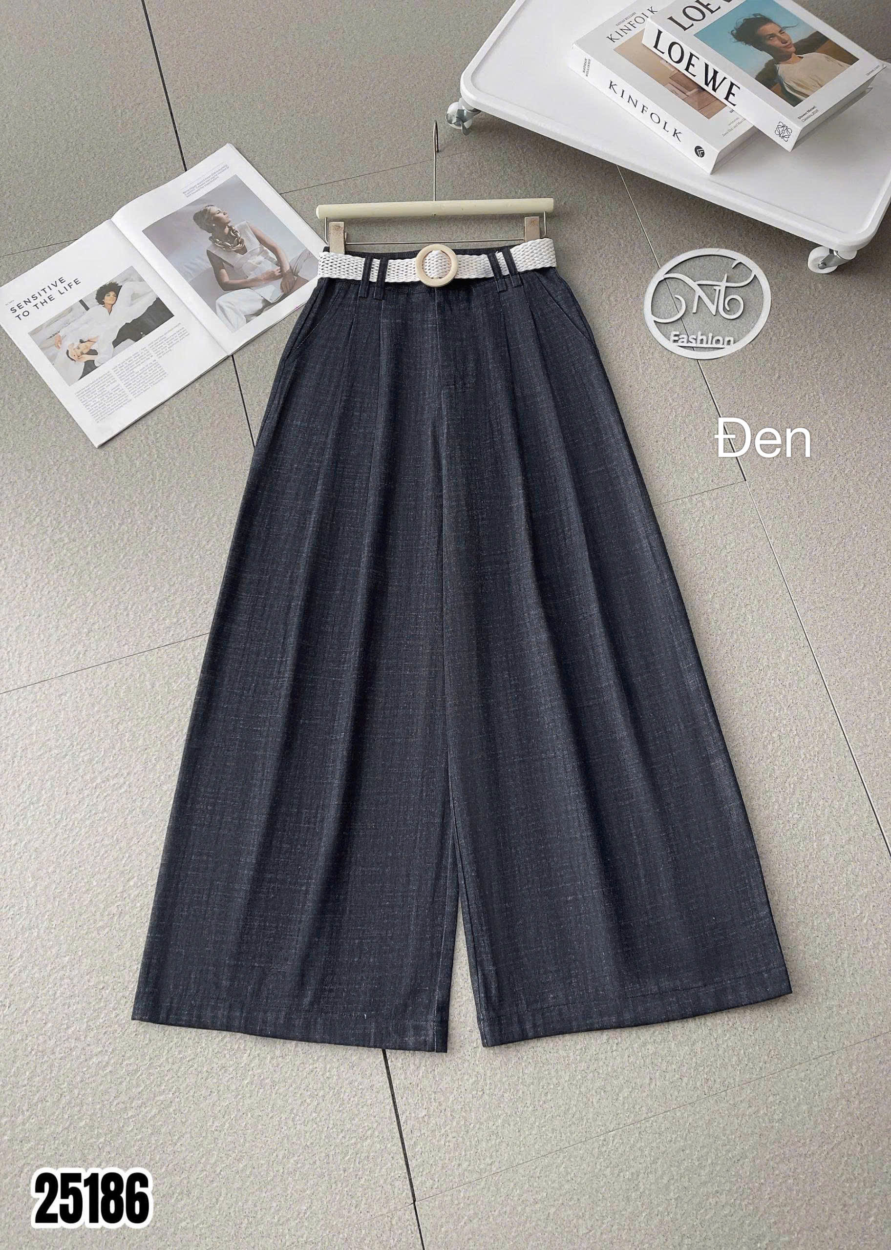 Q25186 quần QC redlip đai tròn