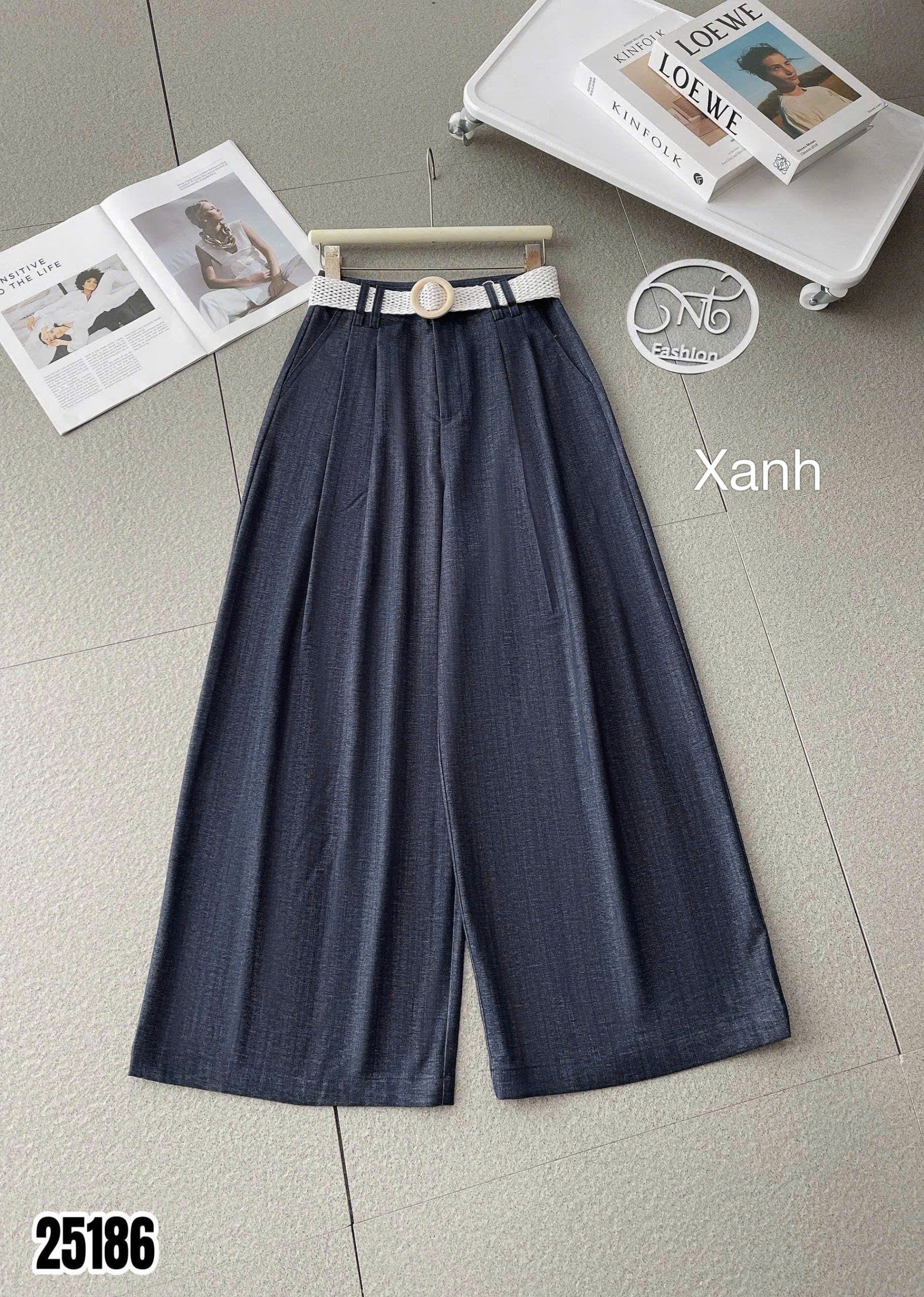 Q25186 quần QC redlip đai tròn