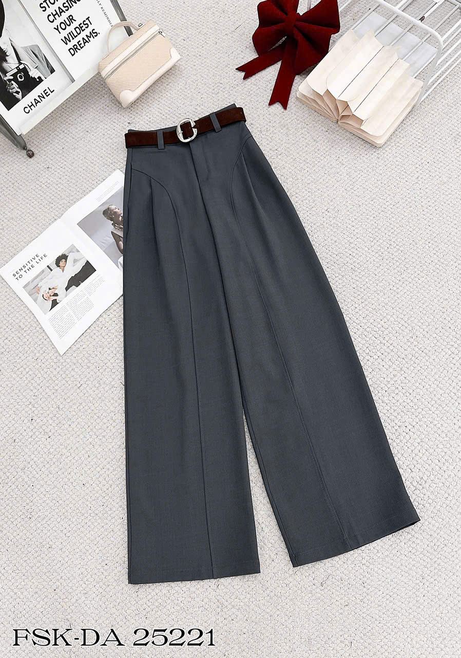 Q25221 quần xuông đai C dài 100