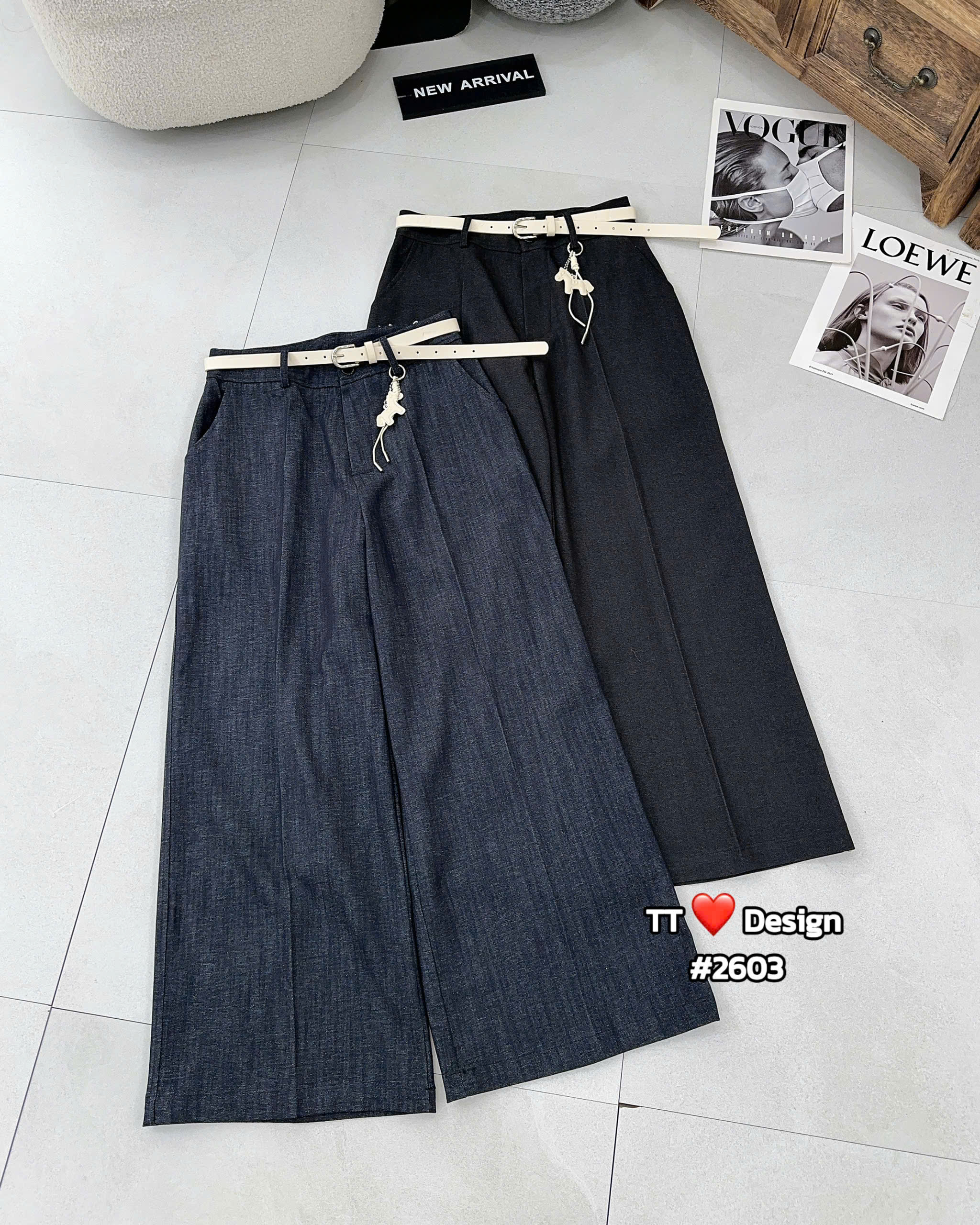 Q2603 Quần xuông đai ngựa 95cm