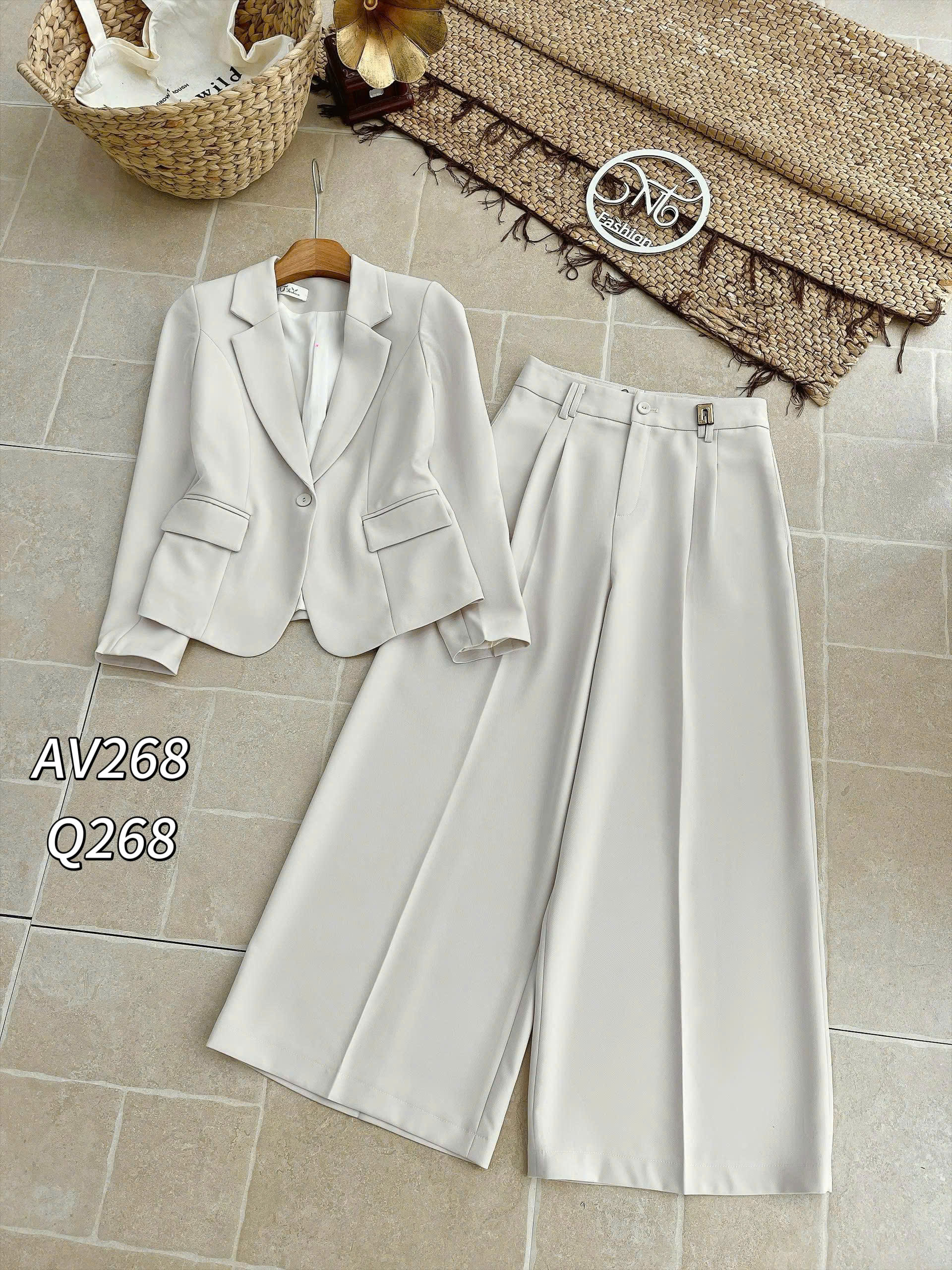 Q268 quần chéo mỹ tag vàng