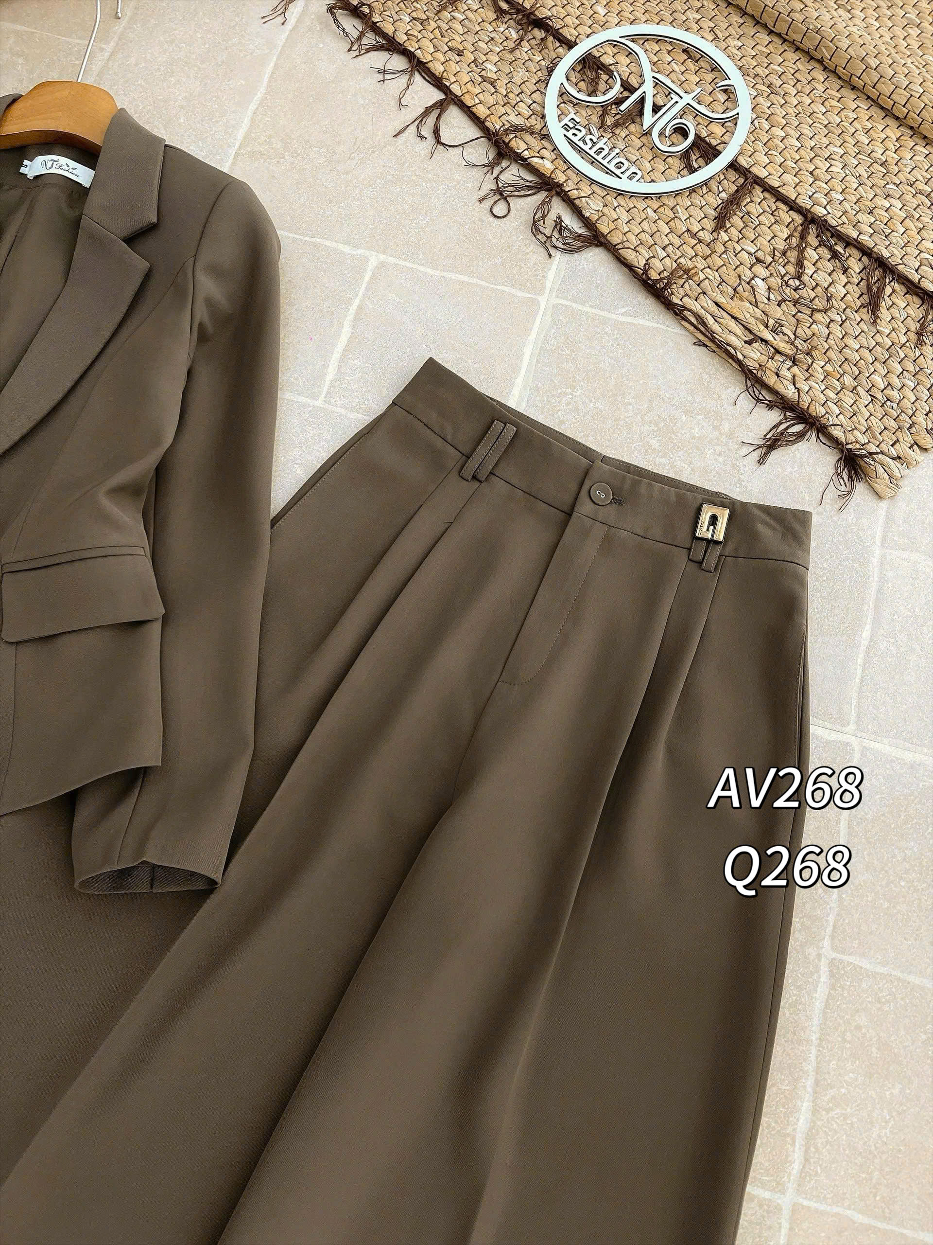 Q268 quần chéo mỹ tag vàng