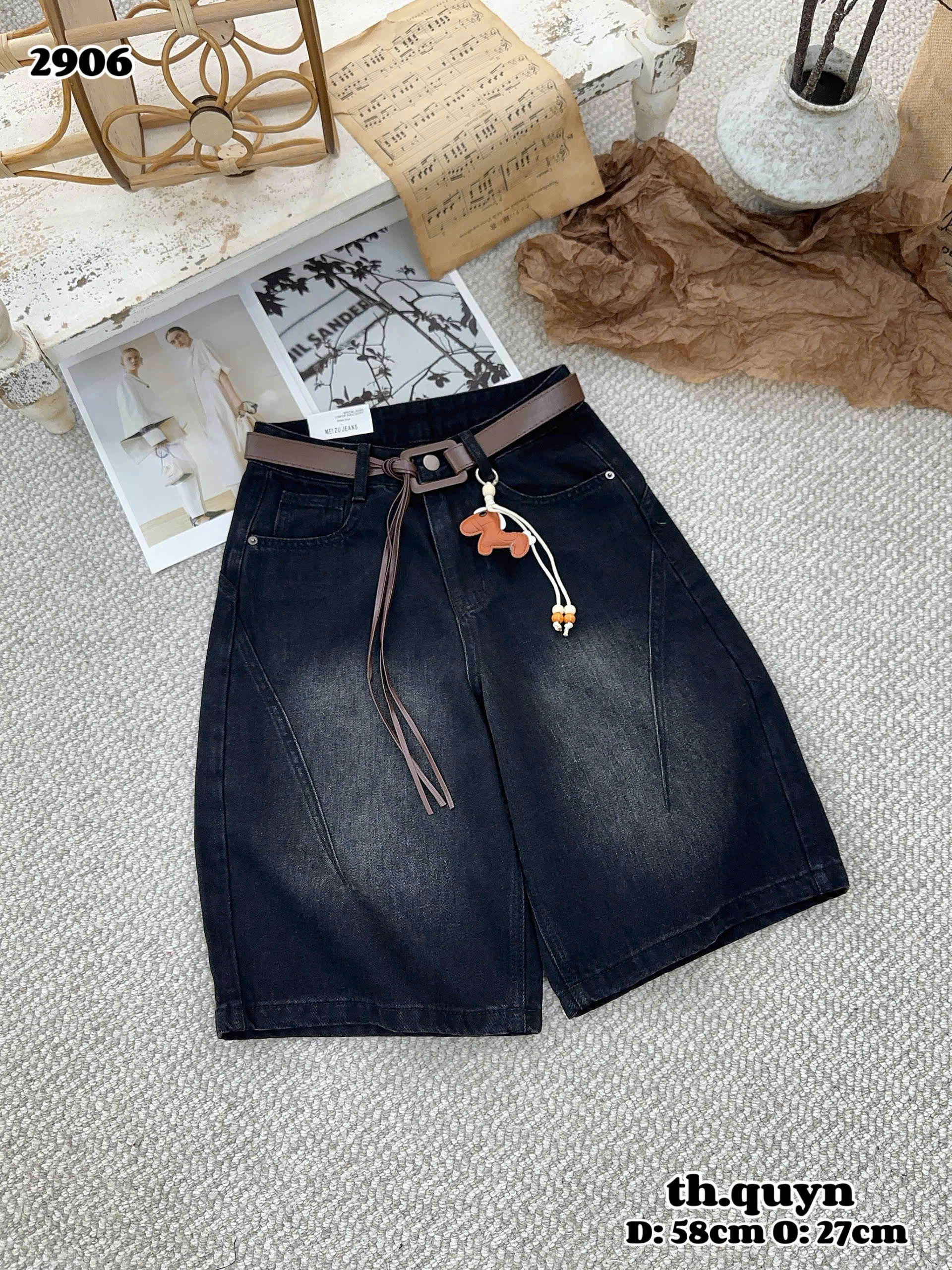 Q2906 Quần bò jean ngố