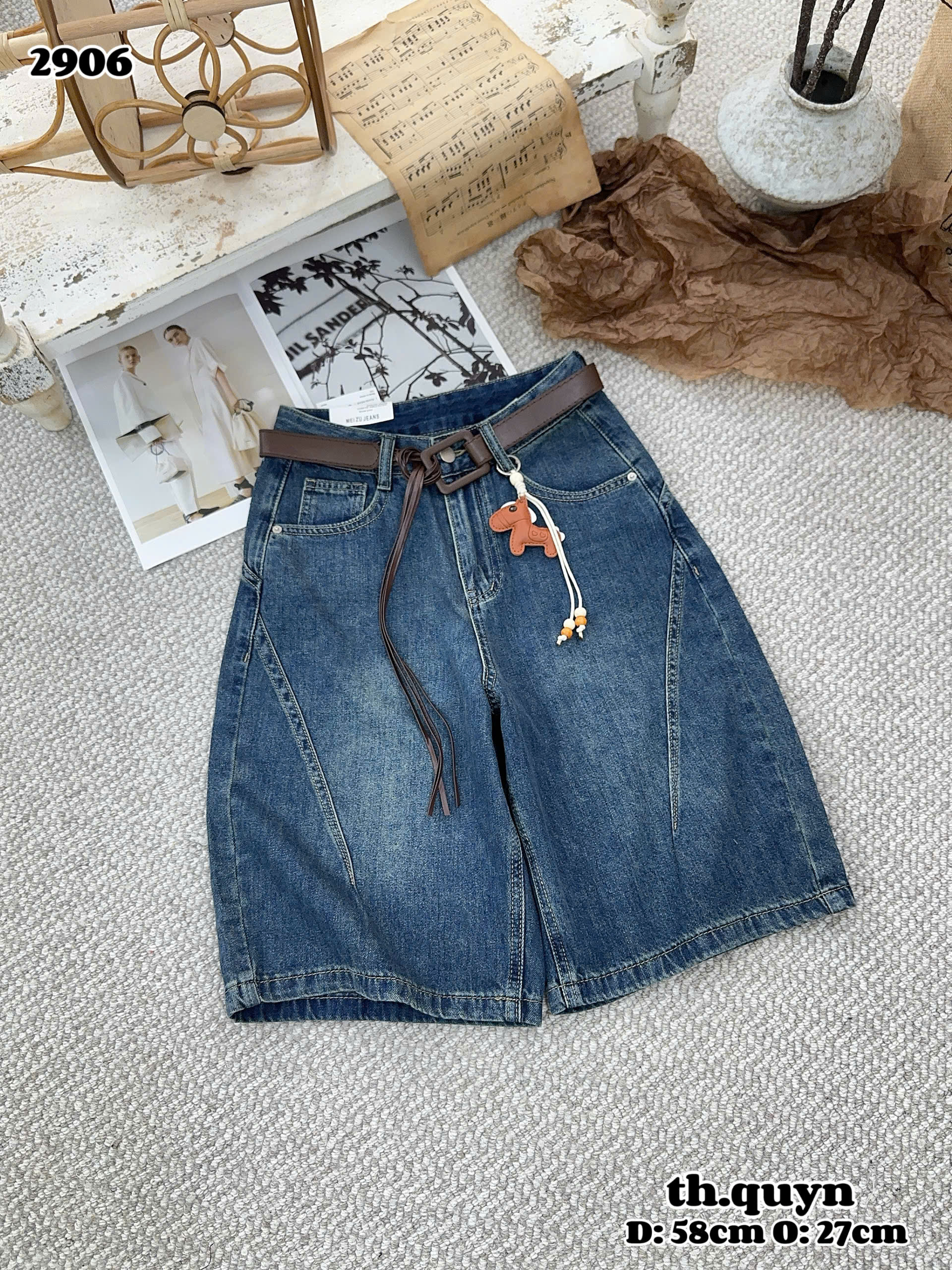 Q2906 Quần bò jean ngố