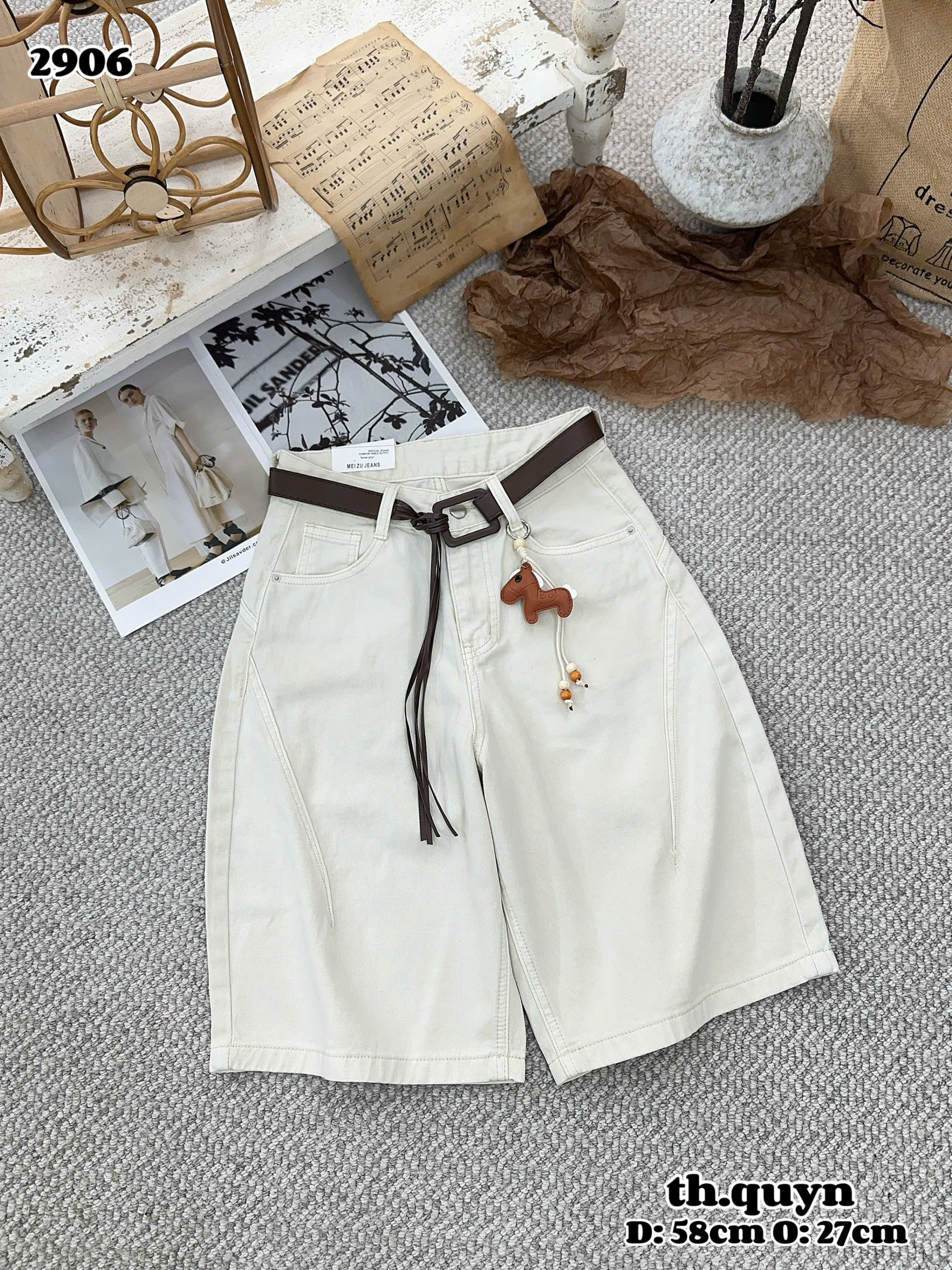 Q2906 Quần bò jean ngố