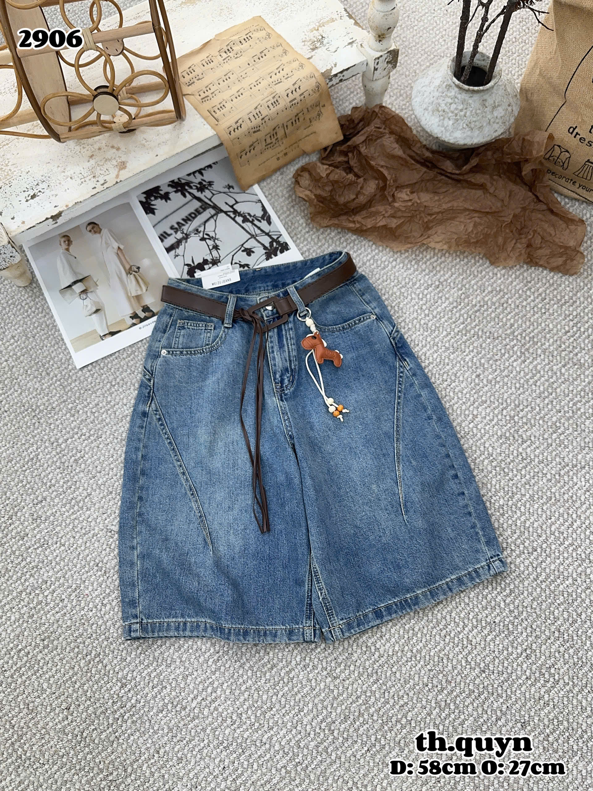 Q2906 Quần bò jean ngố