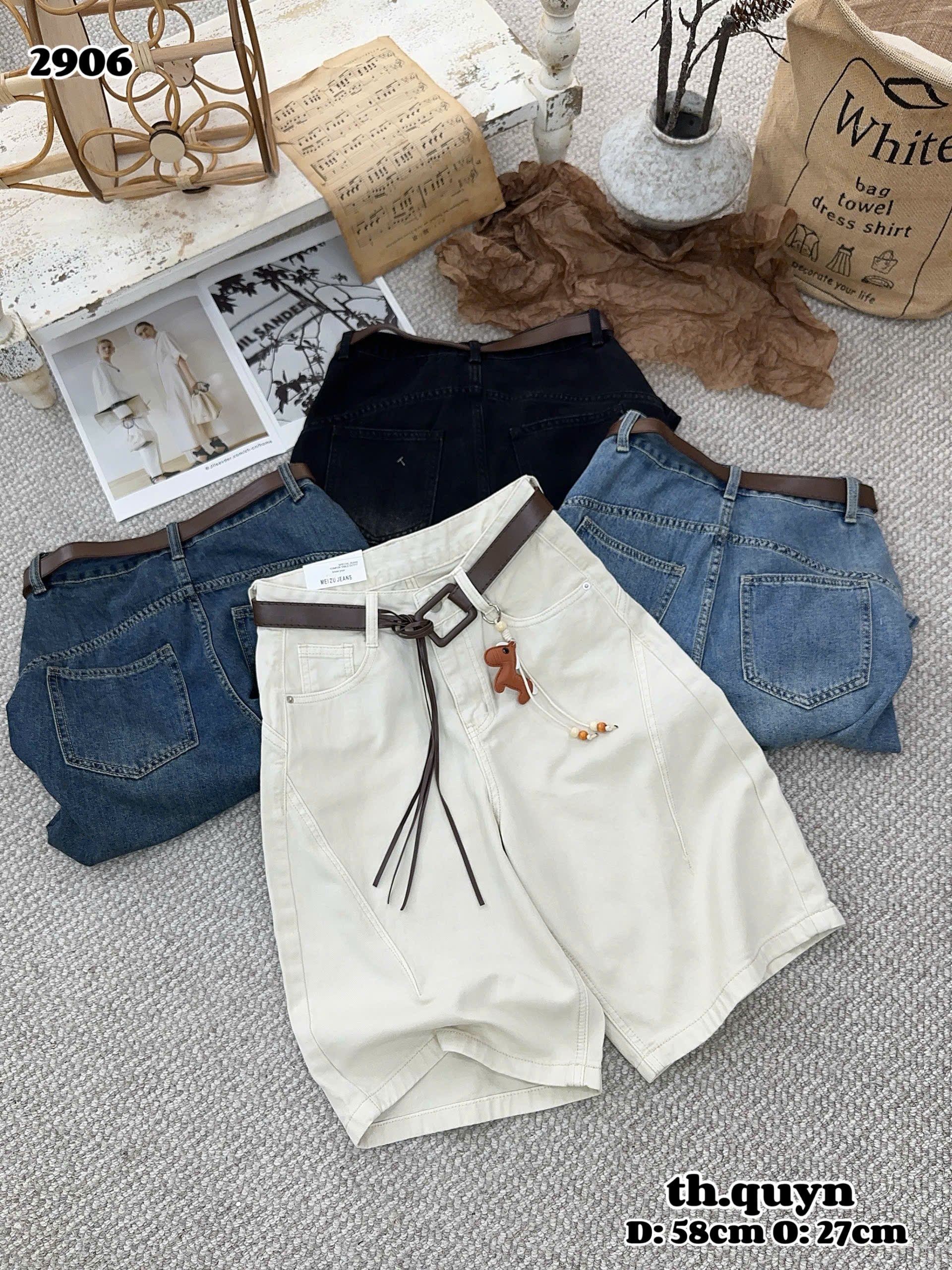 Q2906 Quần bò jean ngố