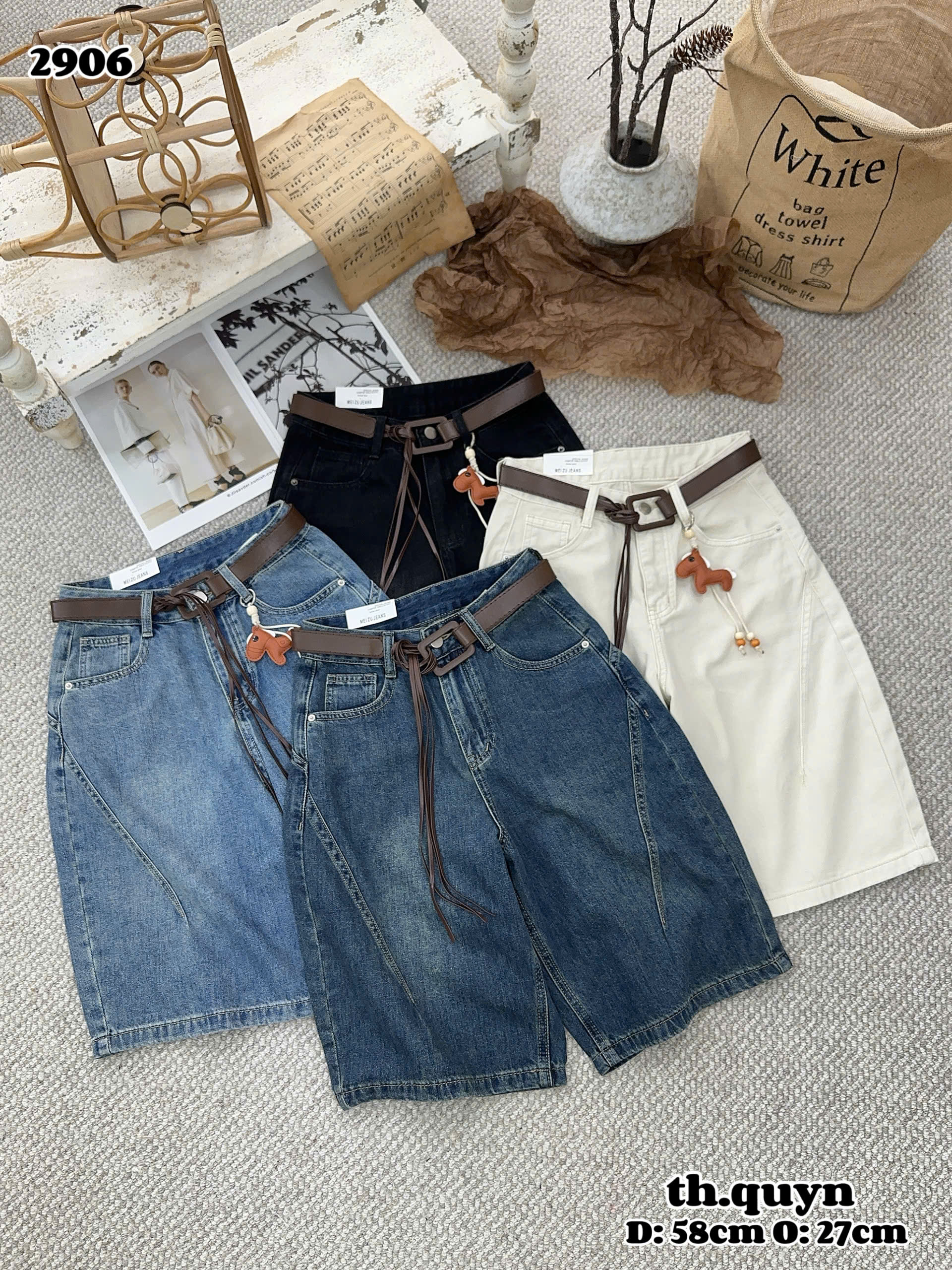 Q2906 Quần bò jean ngố