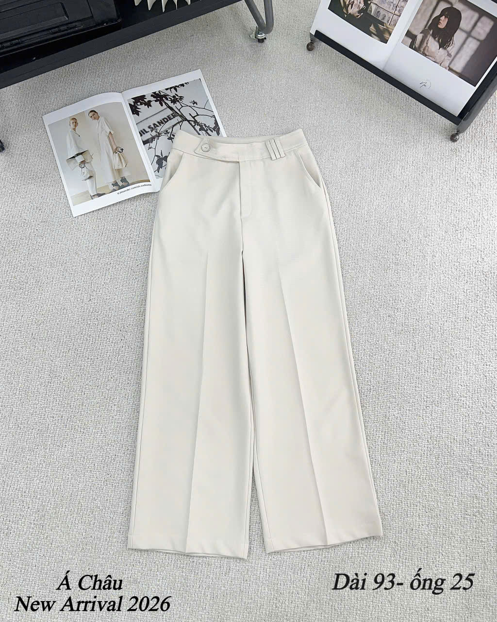 Q354 Quần xuông đai lệch 93cm