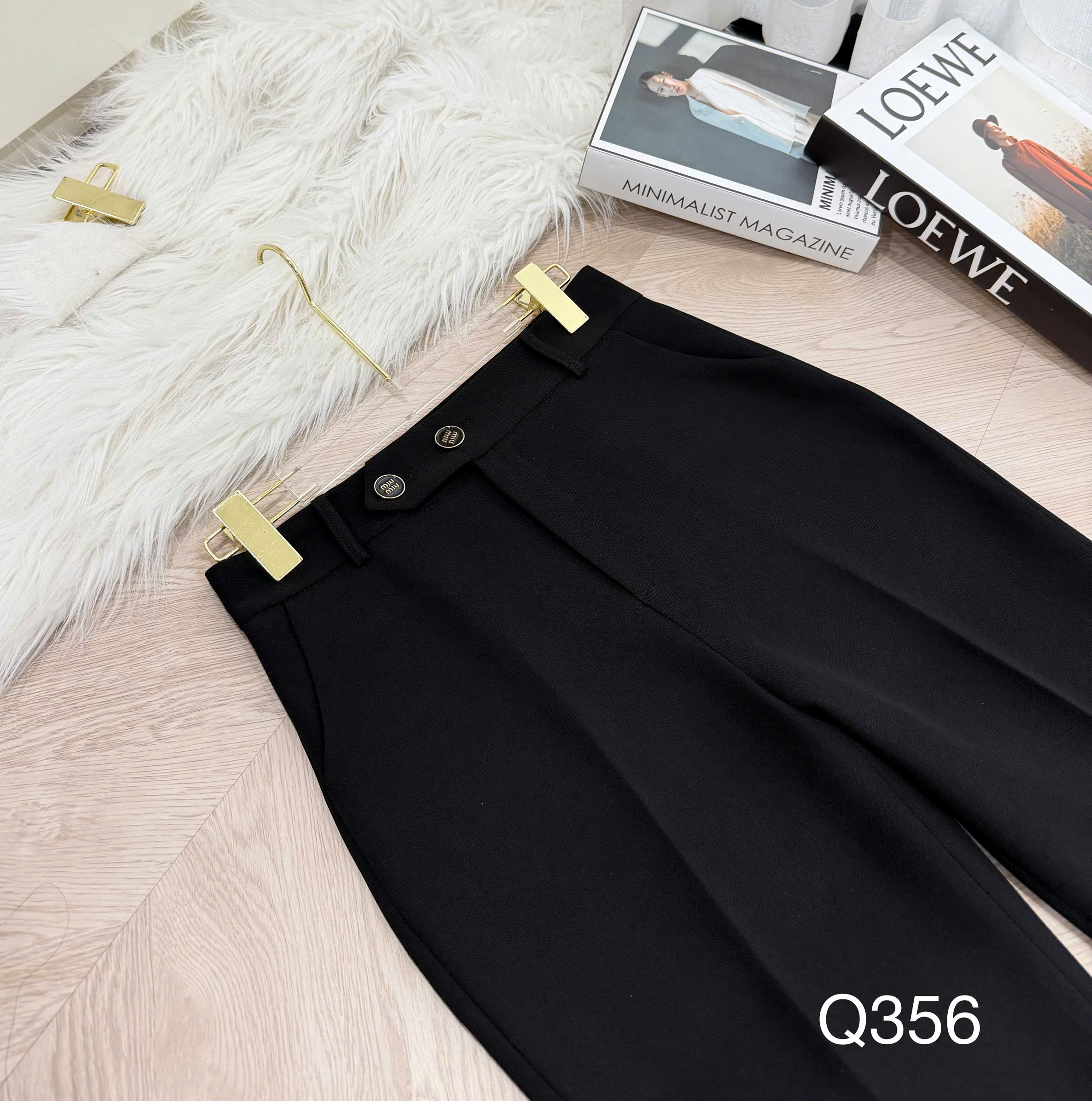 Q356 Quần loe tag miu