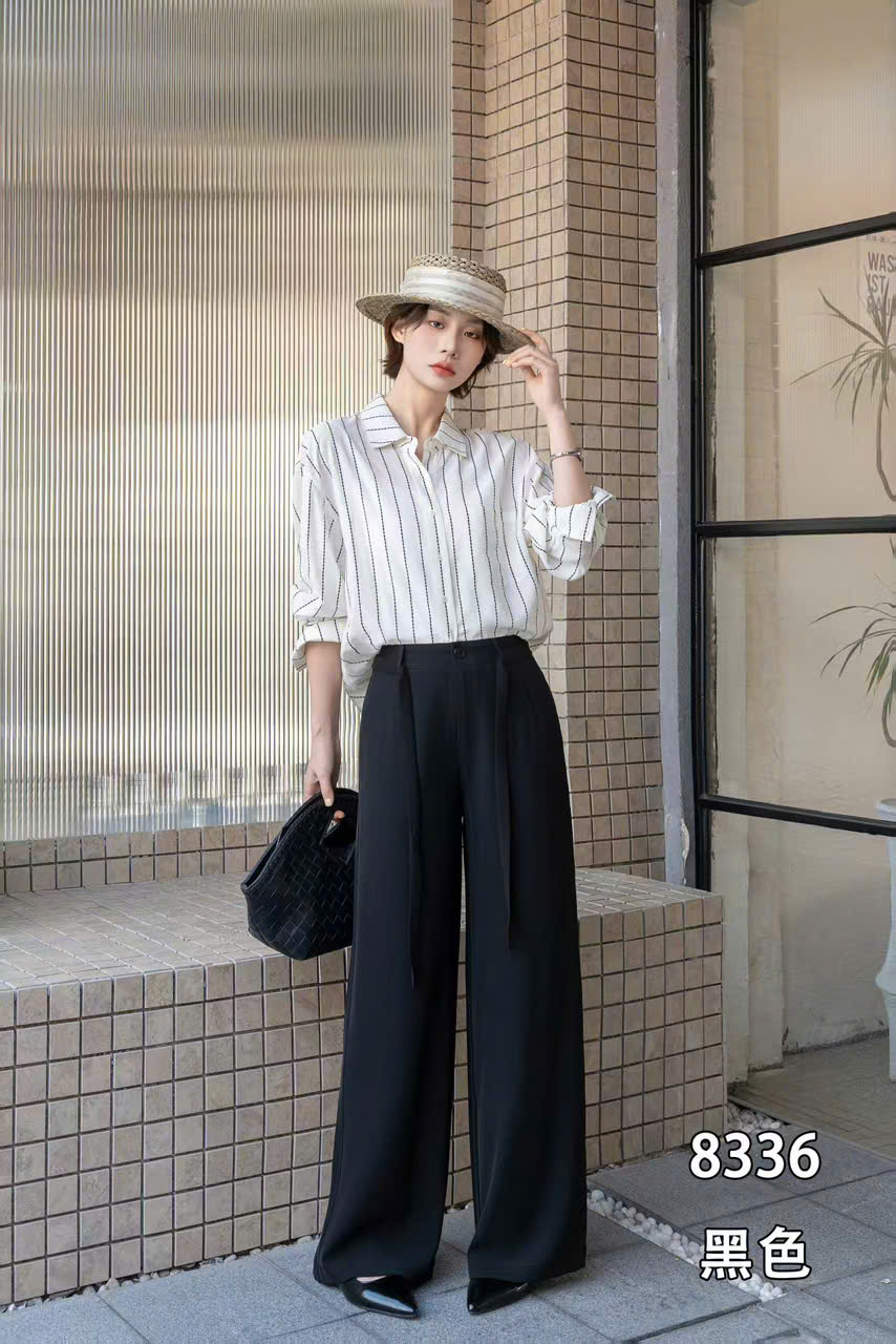 Q364 - Q8336 Quần xuông kèm đai dây