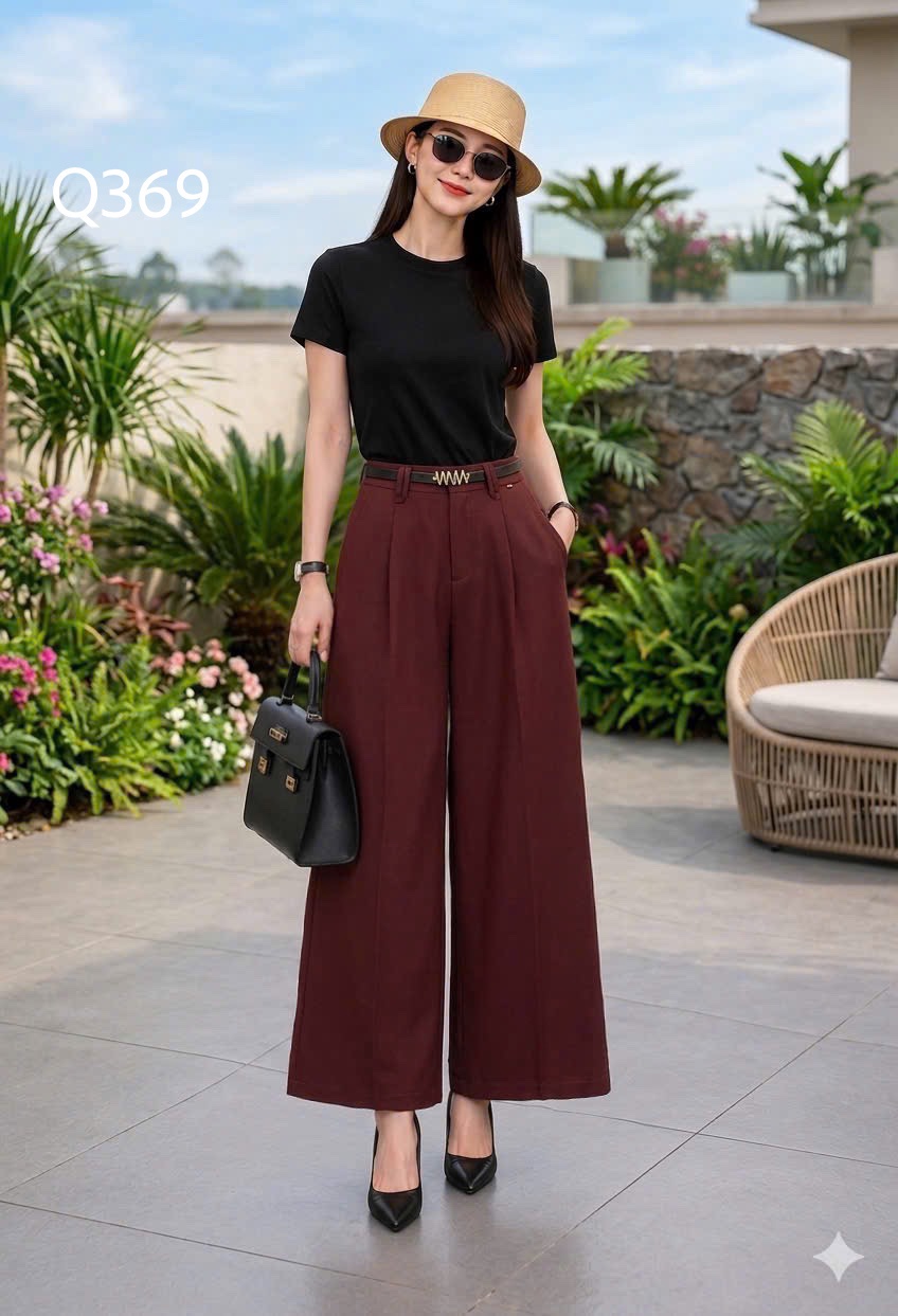 Q369 Quần xuông nấm 93cm kèm đai