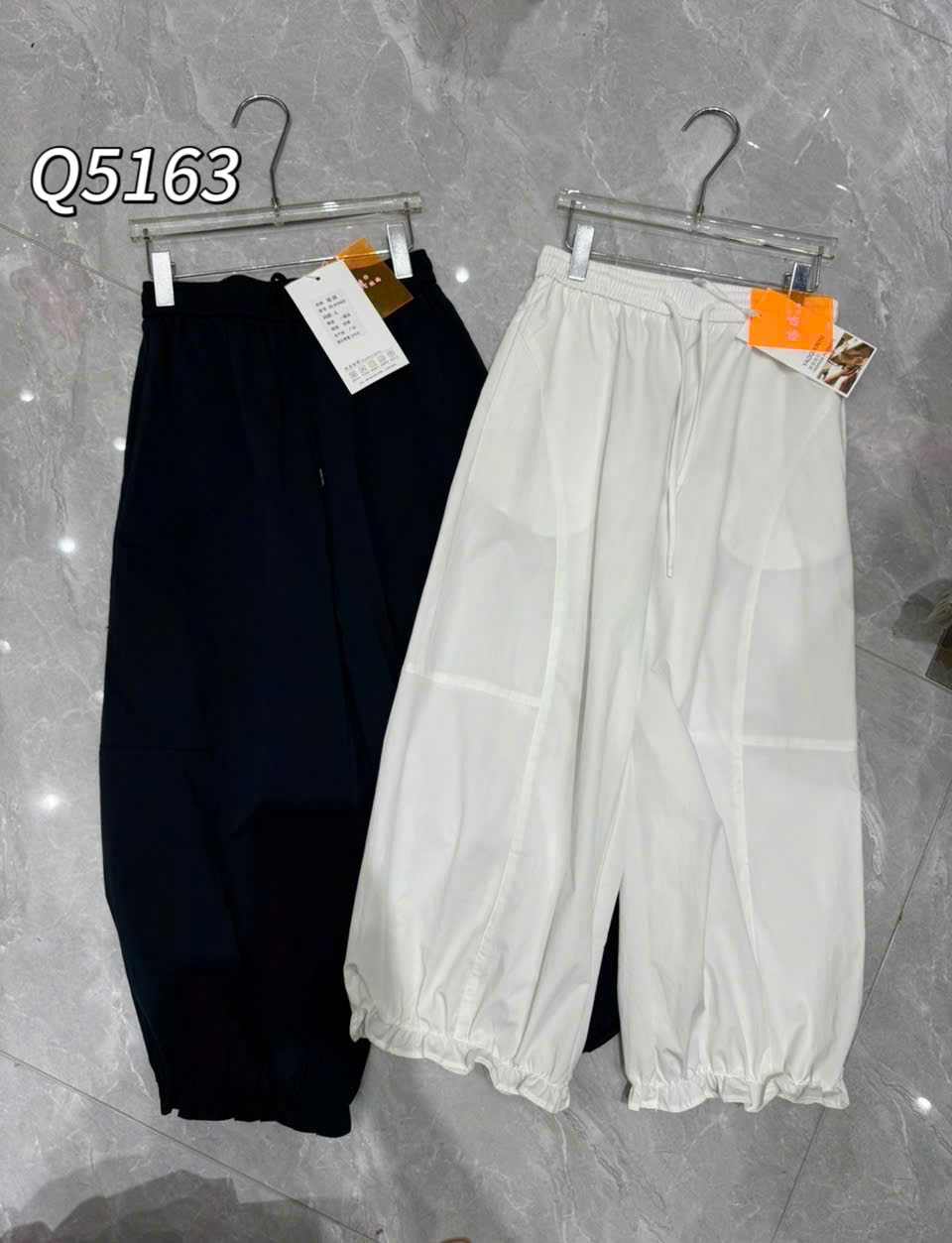 Q5163 Quần cap chun dây ống bo