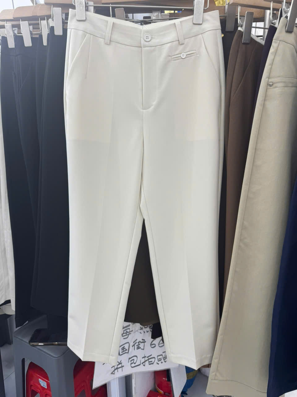 Q8333 Quần baggy túi cơi