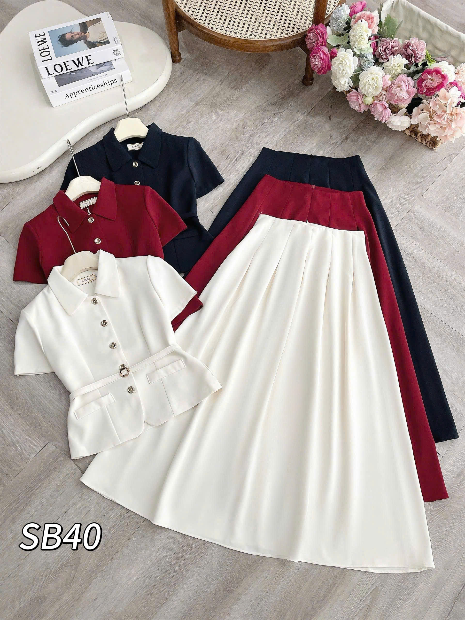SB40 Set vest QC cao cấp