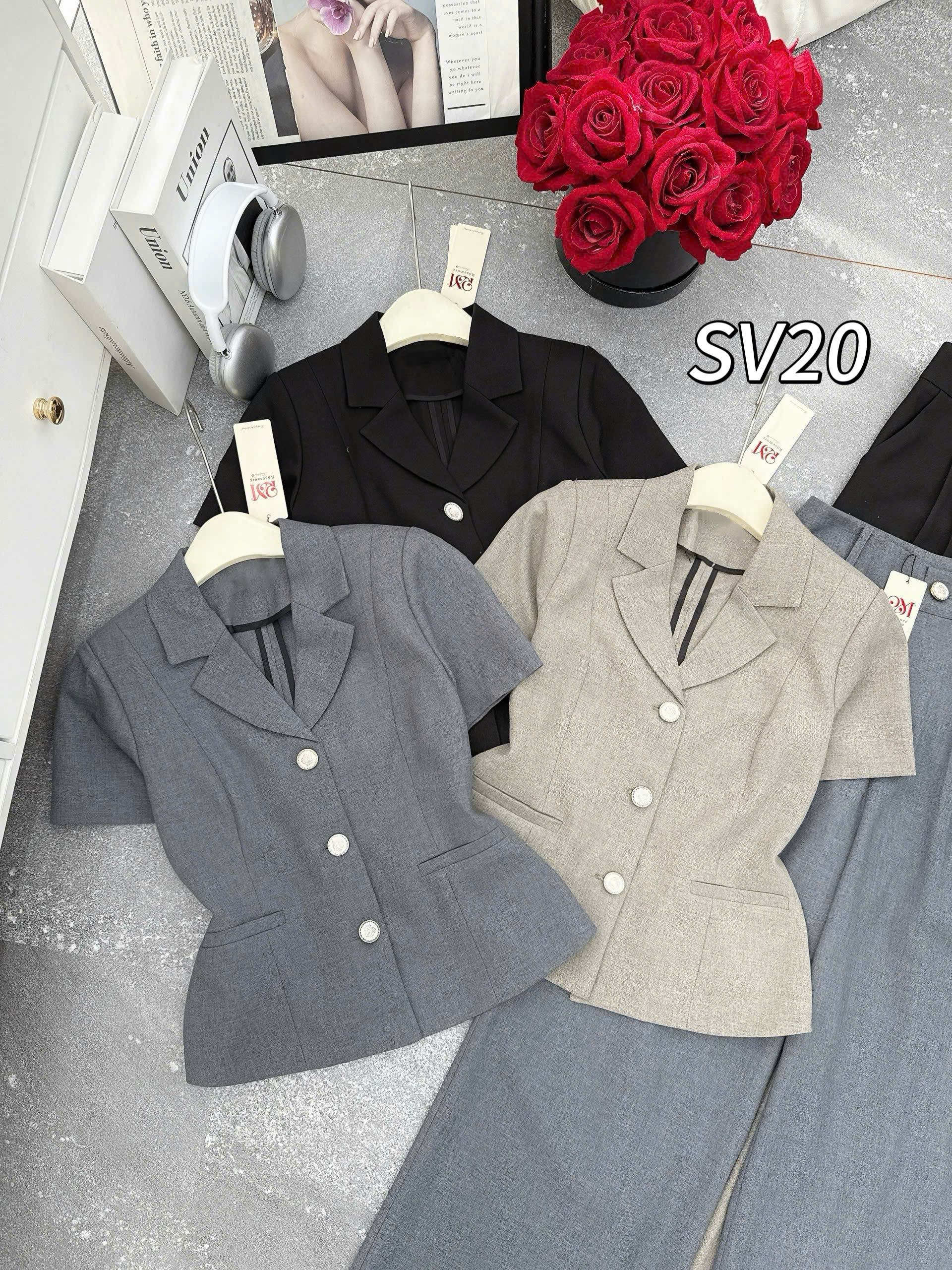 SV20 set cộc tay quần xuông