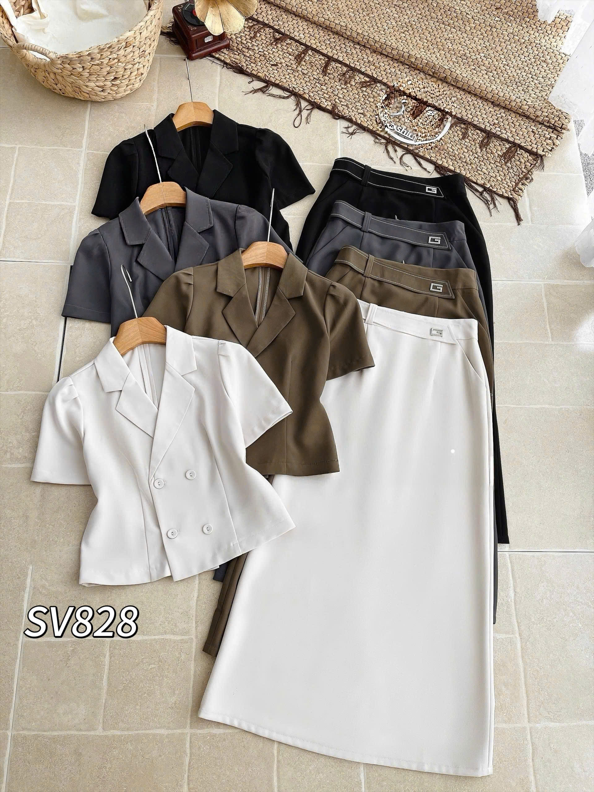 SV828 Sét áo kĩ giả cv G