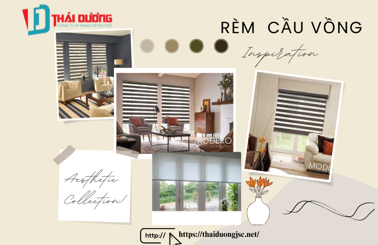 Rèm Cầu Vồng sang trọng, giá ưu đãi nhất thị trường tại quận 2, TPHCM.