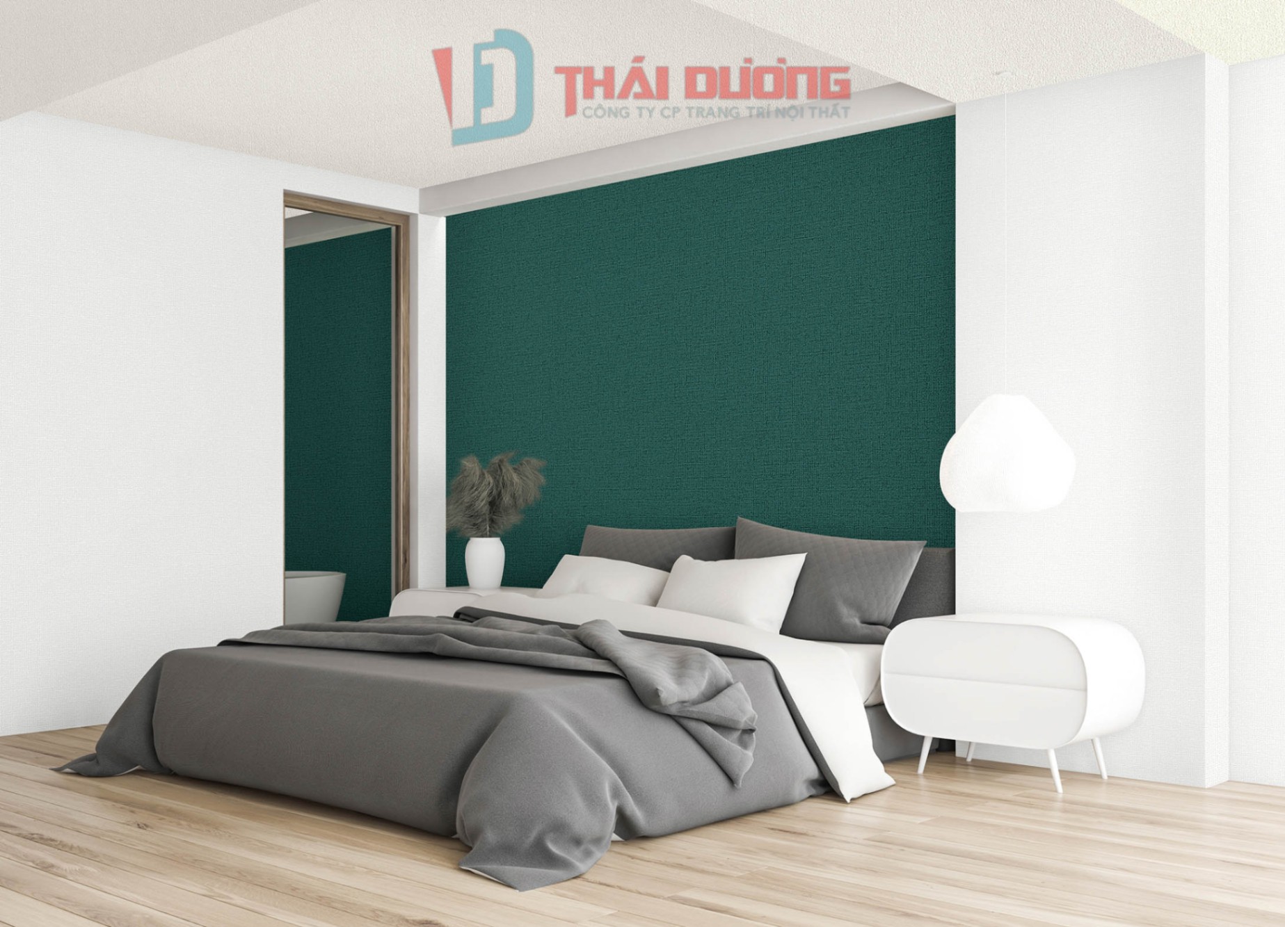 Giấy dán tường phòng ngủ GDTN1