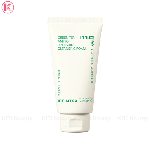 Sữa Rửa Mặt Innisfree Green Tea Amino Hydrating Foam Cleanser 150g