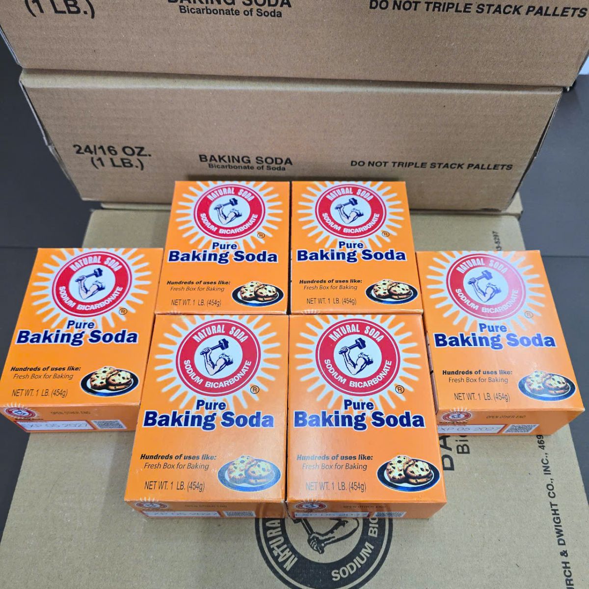 Bột Đa Dụng Baking Soda Arm & Hammer 454g