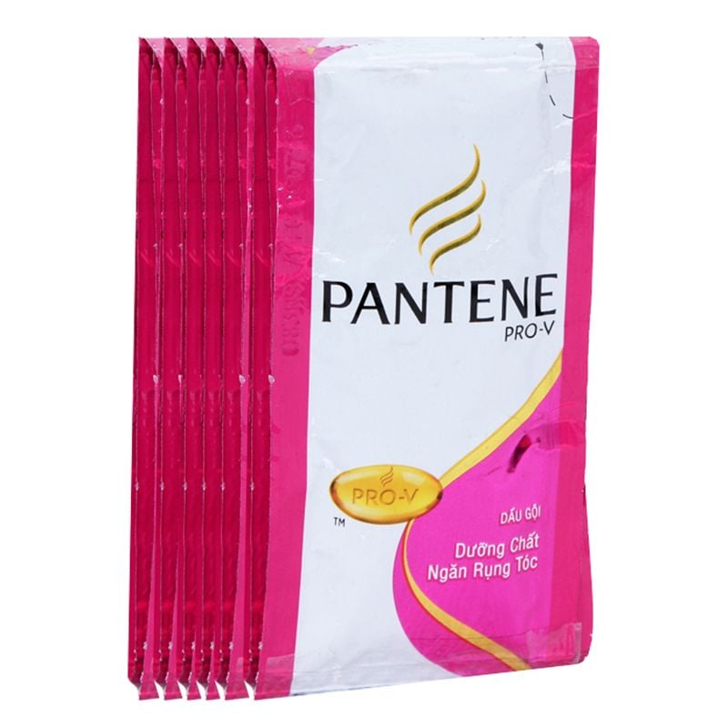 Dầu gội Pantene dưỡng chất ngăn rụng tóc gói 6g (dây 10 gói)