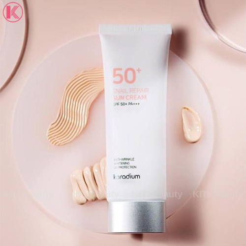 Kem Chống Nắng Karadium Snail Repair Sun Cream SPF50+ PA+++ 70ml