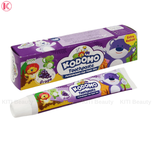 Kem Đánh Răng Trẻ Em Kodomo Ngừa Sâu Răng Hiệu Quả 45g