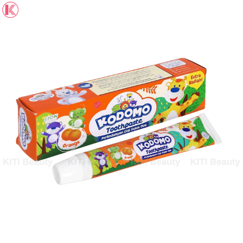Kem Đánh Răng Trẻ Em Kodomo Ngừa Sâu Răng Hiệu Quả 45g