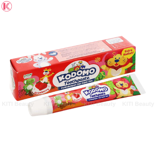 Kem Đánh Răng Trẻ Em Kodomo Ngừa Sâu Răng Hiệu Quả 45g