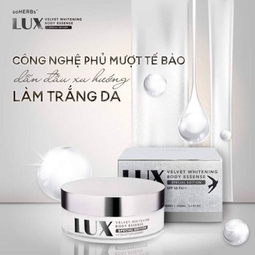 Kem Body Ban Ngày LUX – Dưỡng Trắng Da Từ Tinh Chất Yến Tươi (Hũ 200ml)