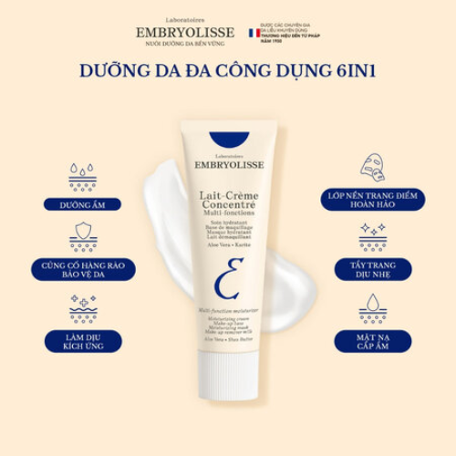 Kem Dưỡng ẩm, Phục Hồi Da Embryolisse Lait Crème Concentré