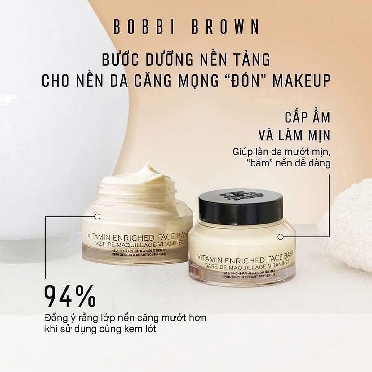Kem Lót Dưỡng Ẩm Bobbi Brown Vitamin Enriched Face Base x Alice in Wonderland 50ml