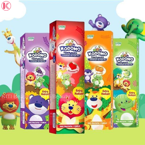 Kem Đánh Răng Trẻ Em Kodomo Ngừa Sâu Răng Hiệu Quả 45g