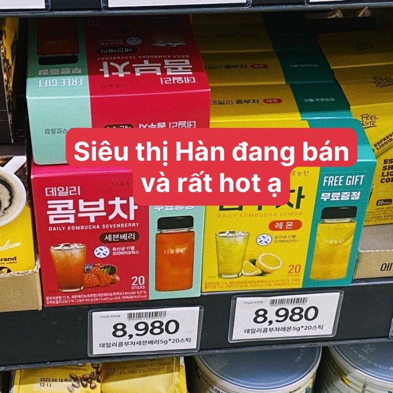 Trà Daily Kombucha DANONGWON Hộp 20 Gói