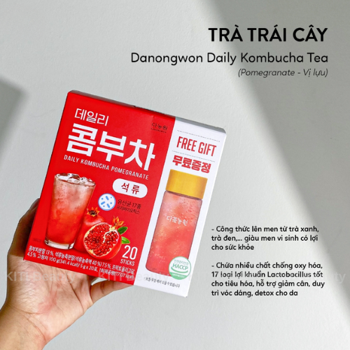 Trà Daily Kombucha DANONGWON Hộp 20 Gói