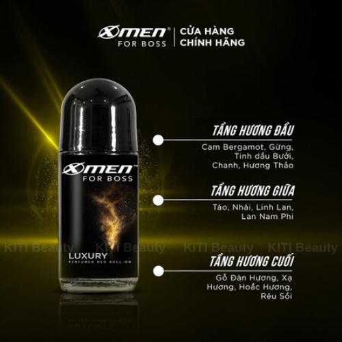 Lăn Khử Mùi X-Men For Boss Luxury Sang Trọng Tinh Tế 50ml