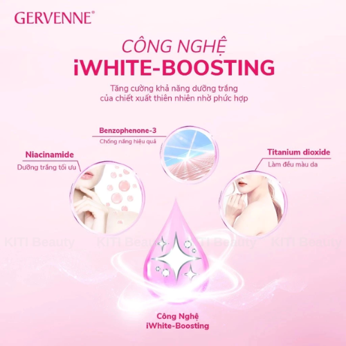 Lăn khử mùi trắng da Gervenne 65ml