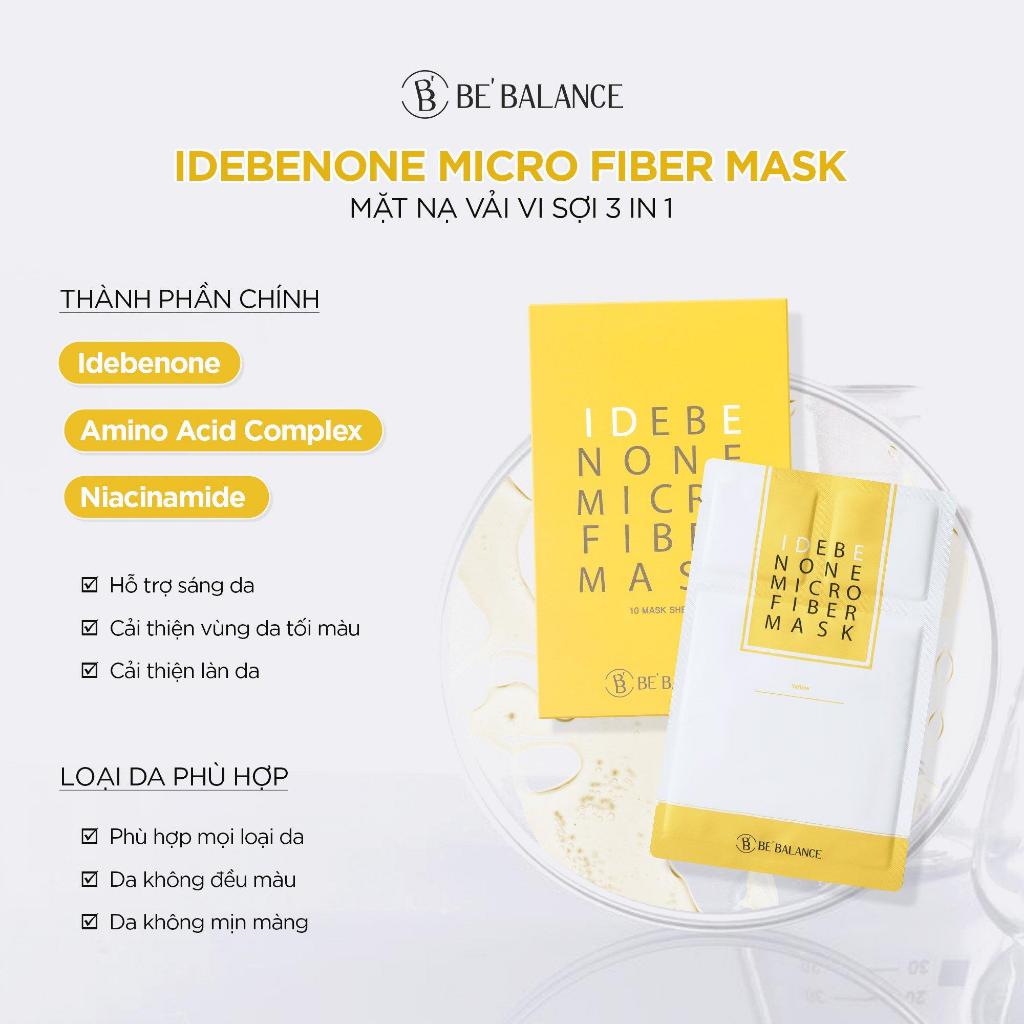 Mặt Nạ Dưỡng Da 3 Bước Be Balance Micro Fiber Mask 30g