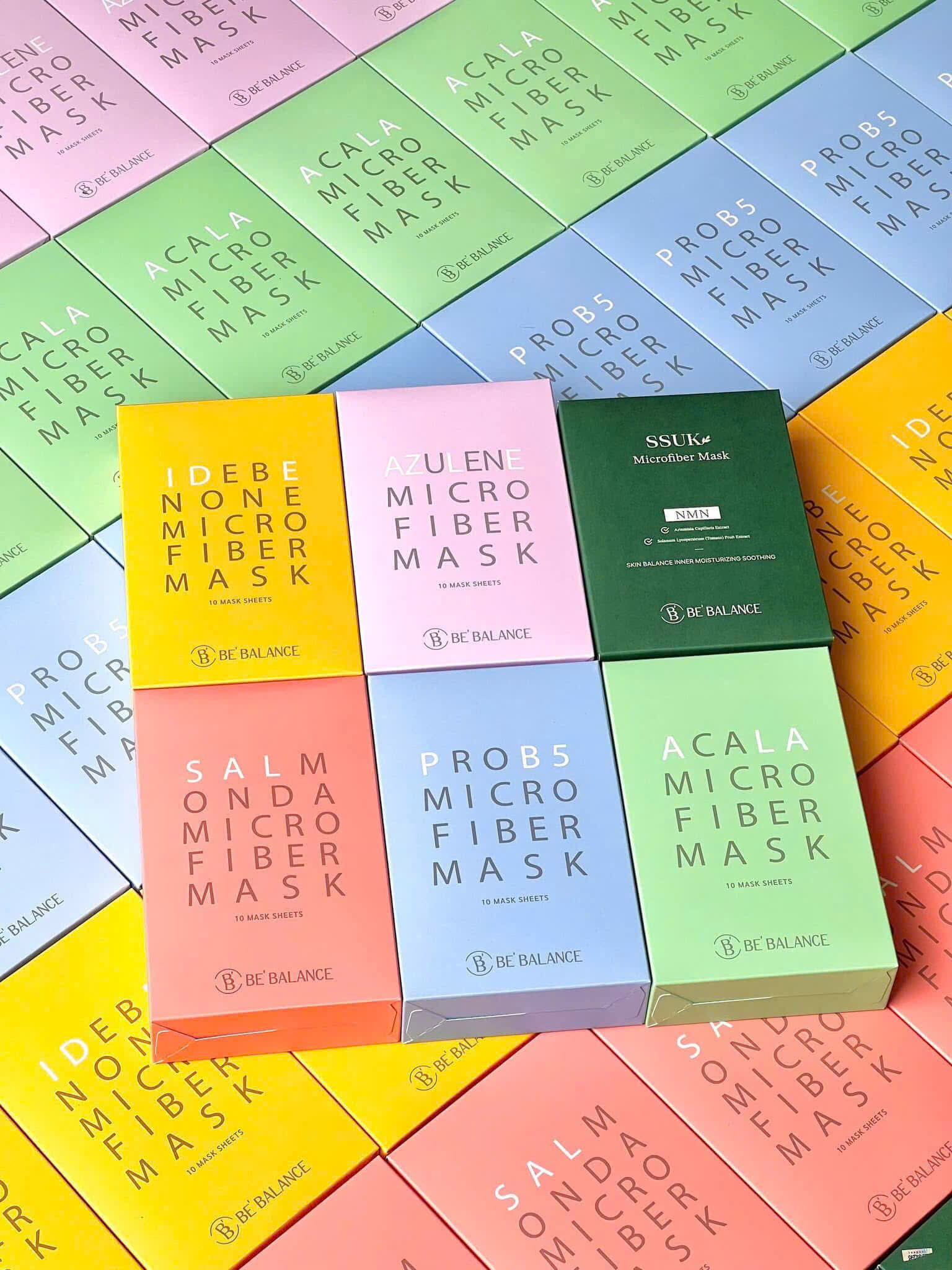 Mặt Nạ Dưỡng Da 3 Bước Be Balance Micro Fiber Mask 30g