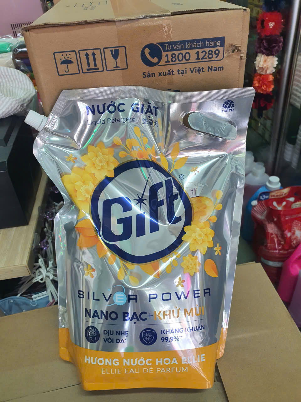 NƯỚC GIẶT GIFT Nước hoa túi 3.6kg