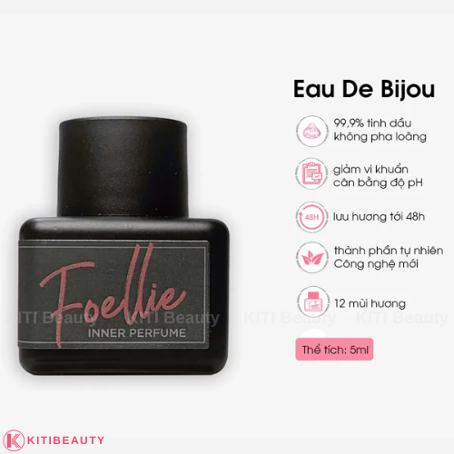 Nước hoa vùng kín Foellie đen (Foellie Eau De Bijou)