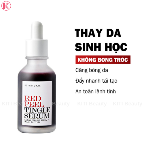 Tẩy Tế Bào Chết Hoá Học Trị Mụn Hiệu Quả Red Peel Tingle Serum 35ml