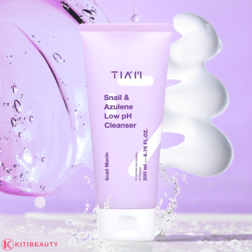 Sữa Rửa Mặt Tia'm Ốc Sên Làm Dịu & Phục Hồi Da 200ml