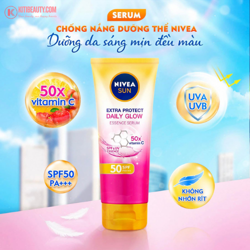 Serum Chống Nắng Dưỡng Thể Nivea 180ml
