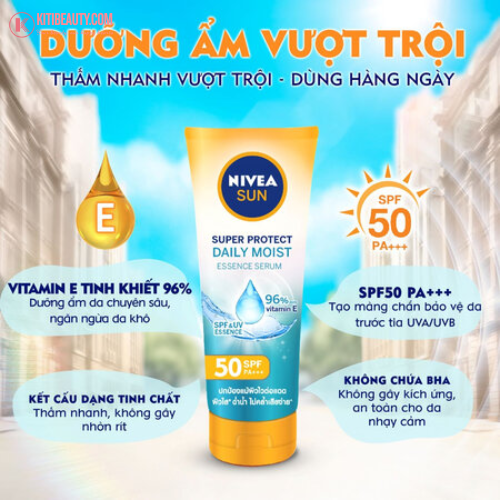 Serum Chống Nắng Dưỡng Thể Nivea 180ml